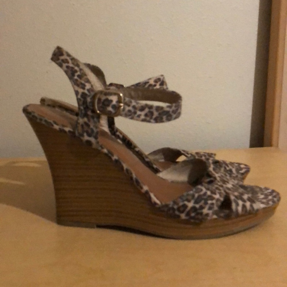 Cheetah sandals
